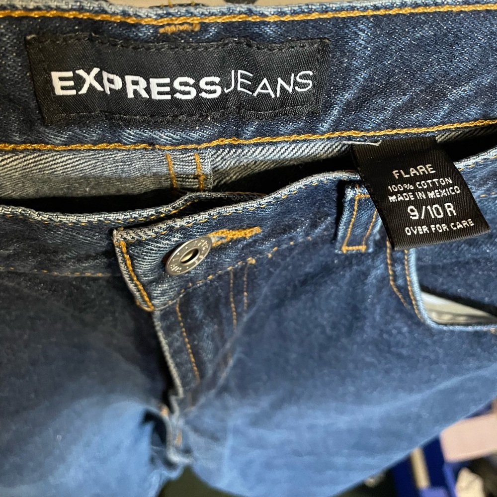 Express jeans size 9/10 R - Picture 2 of 6